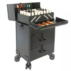 메이크업 캐리어 박스 대용량 화장품 수납 출장용 네일 뷰티 가방 견고형