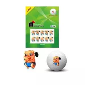 골프볼마커 돼지띠디자인 매직터치 돼지띠골프티커 (WFJ77KB)