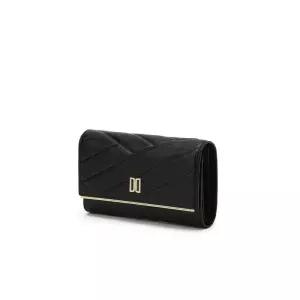 국내 매장판 닥스 vk 지갑 선물포장 DCWA5E419 블랙 칼라일 패턴 골드 DD로고 소가죽 중지갑 여성 여자 정