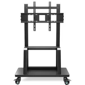 무타공 벽걸이 티비 셋탑박스 85 거치대 이동식 82 75 회전 이젤형