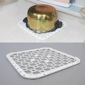 다용도 싱크대 선반 과일 세척용 받침대 주방 정리함 소품 정리대 (WFK6NIY)