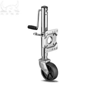 견인 캠핑카 요트 트레일러 재키 앞바퀴 견인용 텅잭 브라켓 카라반