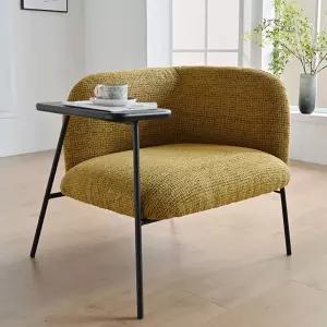 1인용 공간절약 인테리어 디자인 원목 카페 일체형 소파 테이블 거실 포인