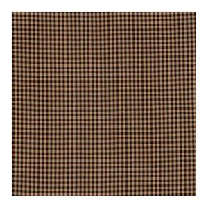 취미 로비 블랙 & 탄 홈스펀 체크 면 원단(2야드) - 의류, 홈웨어 및 기타 액세서리용 인쇄 재봉 원단 DIY 공예