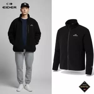 [백화점 정품] 아이더 플리스 후리스 남자 마이크로 자켓 블랙 내피 외피 겸용 스탠넥 털 뽀글이 점퍼