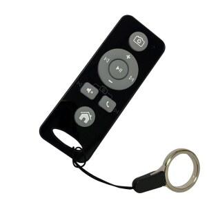 [미국배송] IOS 아이폰호환 아이패드호환 ANDROID 시스템 스마트폰 태블릿 장치 소니호환 FIO 플레이어 등을 위한 MARS FOX BT 멀티미디어 음악 리모컨 다음 프리트랙 볼륨 업/다운 음소거 적합