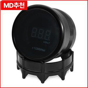 마이미미 디지털 0-9999RPM 52mm 타코미터 자동차 계기판 스모크 렌즈 게이지 (4/6/8기통 가솔린 레이싱카