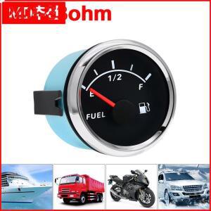 240-33ohm 52MM 디지털 연료 레벨 게이지 + 100-600mm 오일 센서, 자동차 보트 용 빨간색 백라이트 탱크 표