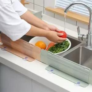 가림막 싱크대물막이 설거지 물튀김방지 길이조절 실 (WFK92BU)