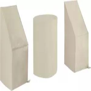 크로슬리 가구 파티오 커버 야외 의자 및 비스트로 테이블용 방수 3피스 세트 탄