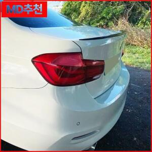 BMW 5시리즈 F10 G30 2010+ 차량용 리어 윙 트렁크 스포일러 립 튜닝 스타일링 블랙 소프트 플라스틱 액세