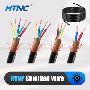 RVVP 소프트 쉴드 와이어 구리선 15-22AWG 드래그 체인 케이블 신호 전원