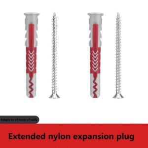 20개입 확장 튜브 파이프 셀프 태핑 스크류 드라이월 드릴링 플러그 금속 벽 앵커 톱니형 볼트 패스너