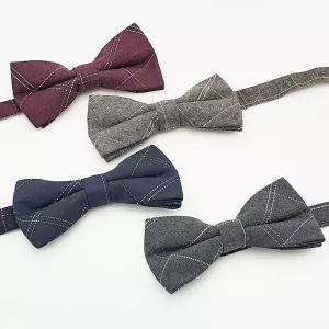 컬러 체크 보타이 C WF319EC