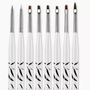 젤네일 아트 네일붓 브러쉬 프렌치 네일팁 네일 (WFK9XLJ)