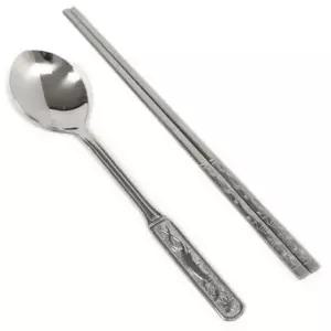 인삼수저 식당용수저 수저저분 식당 인삼숟가락 (WFK9UMA)