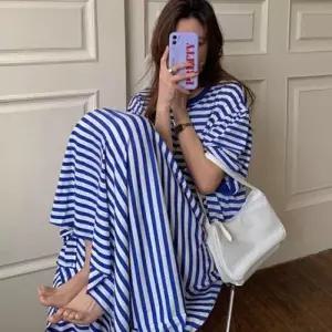 LEA-B560 스트라이프 롱원피스 WA4310E