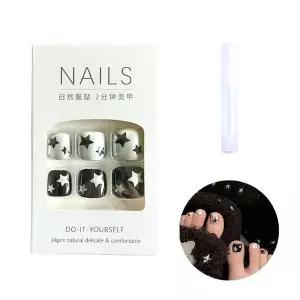 고품질 패디팁 붙이는 네일아트 패디팁 F046 셀프네일 인조발톱 (WFK9H77)