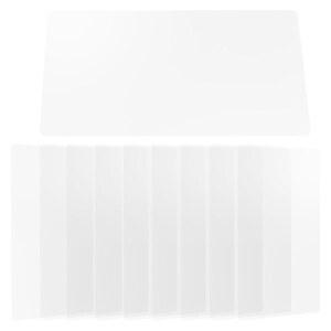 [포르르] 빌케이스 10개 투명 3d 펜 매트, 액세서리 드로잉 도구 프레임 캔버스 프린트 그림 용품 스텐실 매트 diy 템플릿 복사 보드