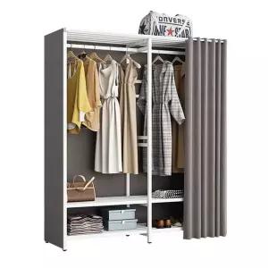 시스템 옷걸이 행거 원룸 커버형 드레스룸 조립식