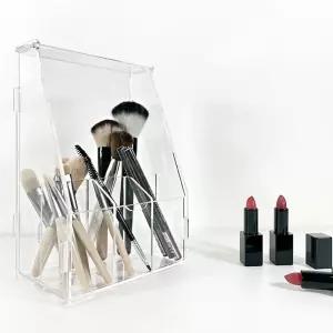 브러쉬 립스틱 화장품 펜슬꽂이 브러시 진열 팩트 정리 정리함