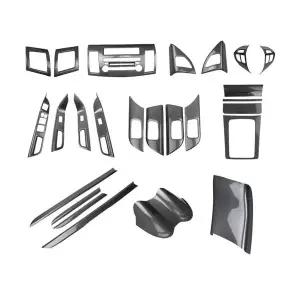 호환  LHD 윈도우 스위치 커버 스티커 랜서 Cy 카본 보드용 Fortis Gt Cx 도어 장식 플레이트 Evo 10 X용 1