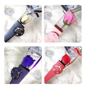 한송이 비누꽃다발 사탕 졸업식 입학 선물