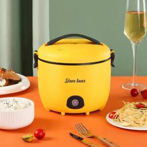 카모식 미니 전기 밥솥 2-3 인용 110V 220V 450W 2L 가전 제품