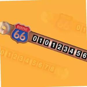 주차번호 알람판 차량용 메탈 슬림 주차 안내판 번호판 차량 알림판