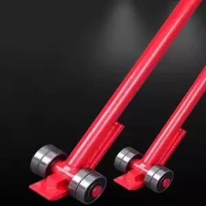 바퀴 빠루 지렛대 도비 운반 리프팅 고중량 산업 화물 중장비 적재량 도구 리프트