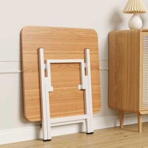 접이식 테이블 정사각 호두 조절형 음식 블랙 간이 우드 선반 소파 화이트 보조 보조책상