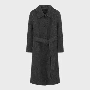 갤러리아 르샵 핸드메이드 벨티드 싱글 트윌 롱코트 L1G41HCT810