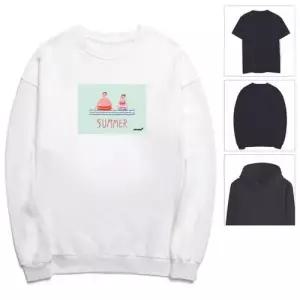 키밍 맨투맨 후드티 summer 긴팔 남자 여자 커플티 WAE507A