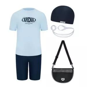 아레나 남아동 수영복 세트 생존수영 F163303 4부
