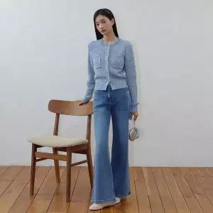 잇미샤 [25 S/S] 와이드 데님 팬츠 ITP5ZDP460 366476