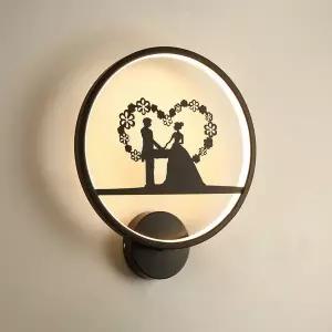 감성 인테리어 액자 빈티지 화분 디자인 꽃병 포인터 웨딩 벽등 침실 침대 옆 램프 로맨틱한 커플 분위기