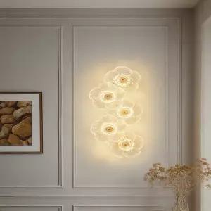 감성 인테리어 액자 빈티지 화분 디자인 꽃병 포인터 2025년 프랑스풍 고급 거실 벽걸이 조명 배경 벽 장식