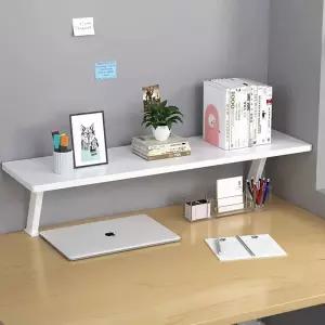 선반 책상선반 모니터받침 스탠드 서랍 데스크탑 책꽂이 코너 원목 모서리 책상