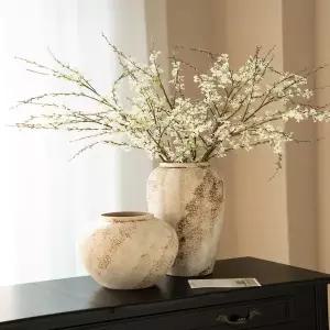 감성 인테리어 액자 빈티지 화분 디자인 꽃병 포인터 레트로 복고풍 엔틱 스타일 도자기 화병으로 모던한