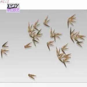 감성 인테리어 액자 빈티지 화분 디자인 꽃병 포인터 유럽풍 단조 철제 대나무 잎 벽걸이 장식 거실 TV 소