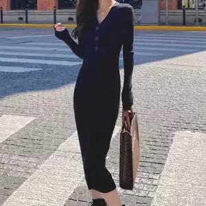 롱원피스 스커트 여성가을슬랙스 니트 여성정장바지 슬림 여자가을슬랙스