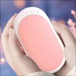 핫팩 손난로 충전식 보온템 겨울핫팩 보조배터리 양면발열