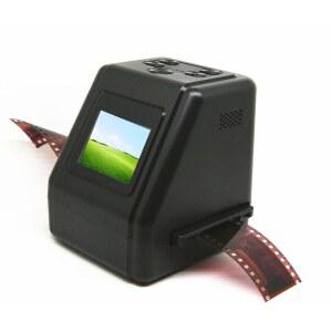 미니 디지털 필름 및 슬라이드 스캐너, 네거티브 135, 126, 110, 슈퍼 8 슬라이드를 22M JPEG 이미지로 변환, 2 0 LCD 화면의 이지로드 어댑터