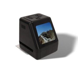 2 0인치 TFT LCD 디스플레이가 장착된 필름 슬라이드 스캐너 22MP 비스타용 135 126 110 8mm 슬라이드를 네거티브 컬러 블랙 화이트 JPG 사진으로 변환합니다