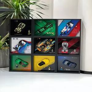 레고액자 스피드 챔피언 배경 F1 스챔 전시