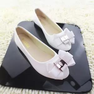 [하프클럽/]여성 봄 리본구두 데일리 에나멜 플랫슈즈