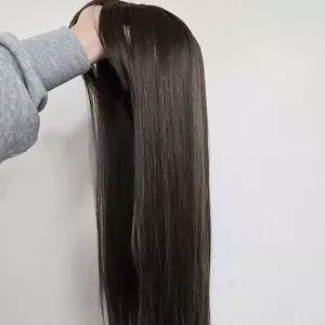 [하프클럽/]시스루뱅 레이어드컷 긴생머리 풀가발 C컬 데일리