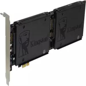 Sedna - PCI Express Quad 2.5인치 SATA SSD 컨트롤러 카드(전원 회로 내장 전원 커넥터 필요