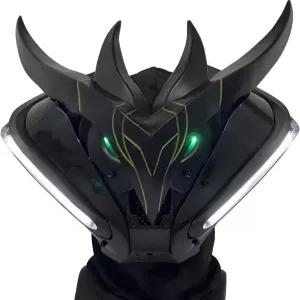 퓨돌 사이버펑크 LED 마스크-미래형 테크웨어 코스프레 헬멧 Sci-Fi