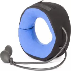 트랙칼라 바디 스포츠 경추 목 견인 장치 16인치에서 18인치 크기(중/대형) - 양손 펌프 시스템으로 를